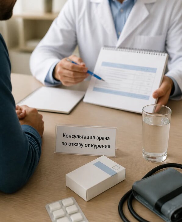 Консультация врача по отказу от курения для взрослых в Новоуральске